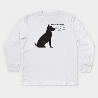 Snoot Booper Kids Long Sleeve T-Shirt